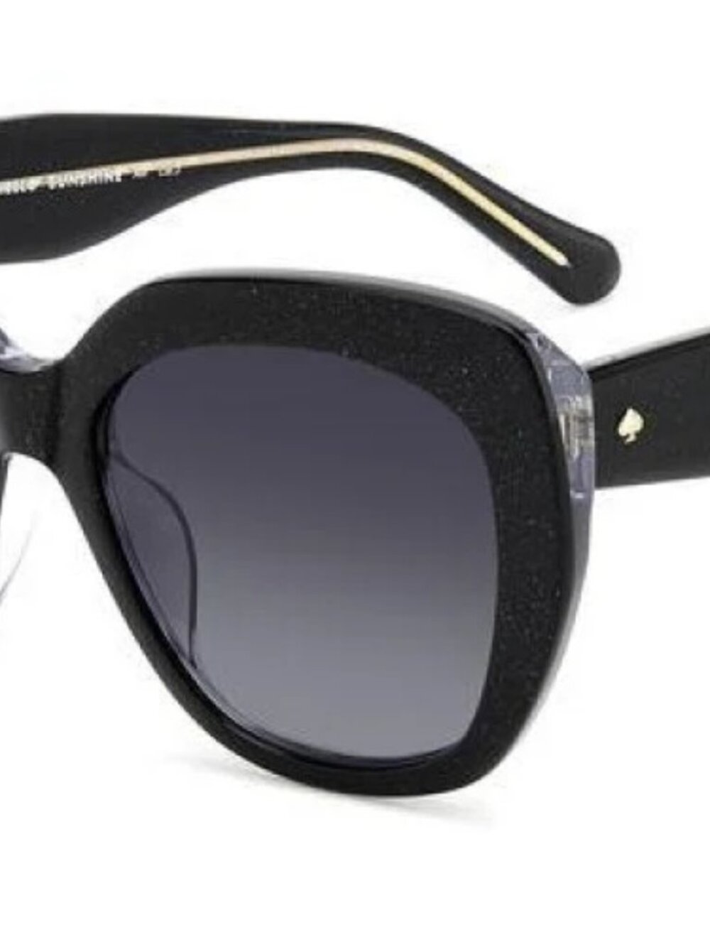 KATE SPADE WINSLET/G/S 0807 BLACK GREY GRADIENT AUTHENTIC SUNGLASSES - Picture 2 of 7